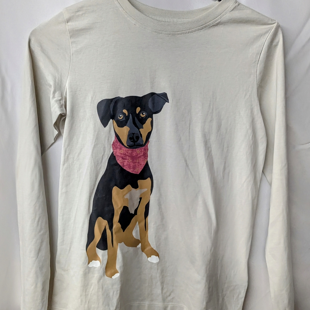 Lands End Graphic Long Sleeve Shirt